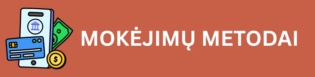 Spinoloco mokėjimų metodai