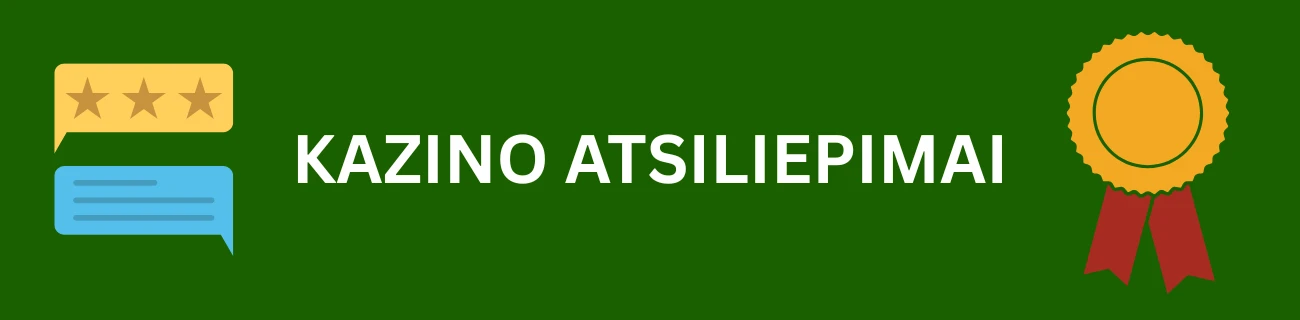 Kazino internete atsiliepimai