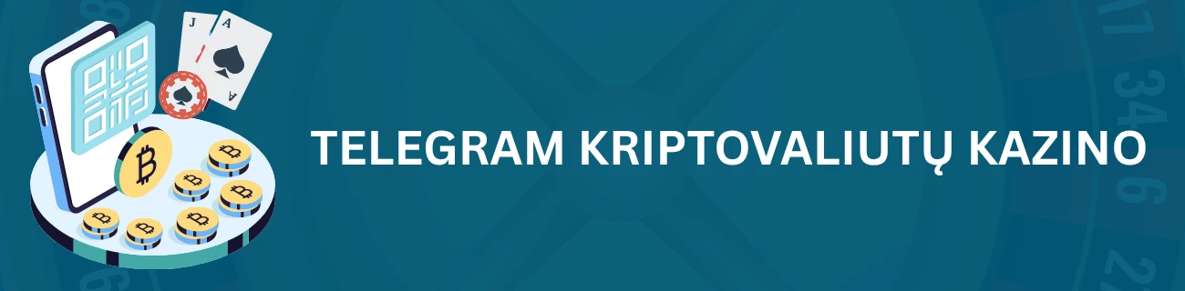 Telegram kriptovaliutų kazino